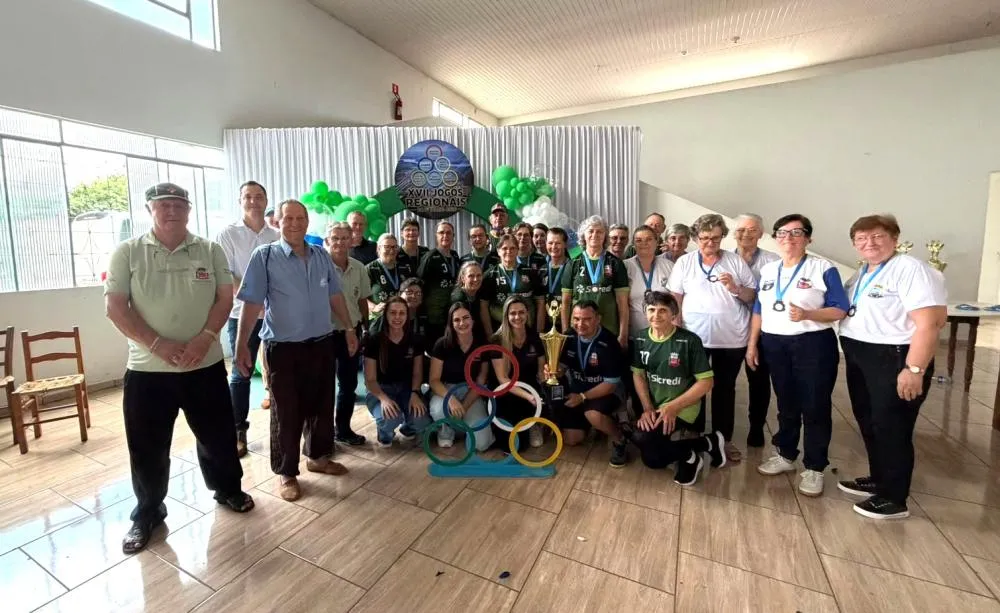 Delegação de Nova Santa Rosa conquista bons resultados nos Jogos da Pessoa Idosa