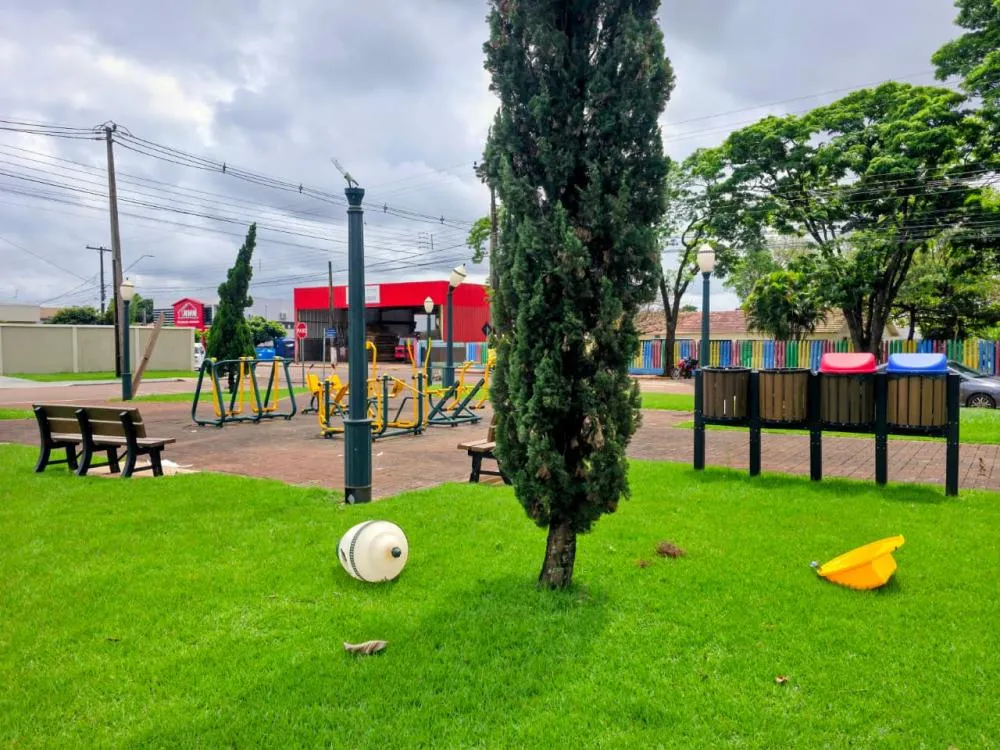 Prefeitura registra boletim de ocorrência por danos ao patrimônio público na Praça do Colonizador