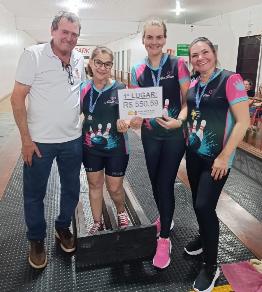 Garotas do Agro conquistam o título do Campeonato Municipal de Bolão