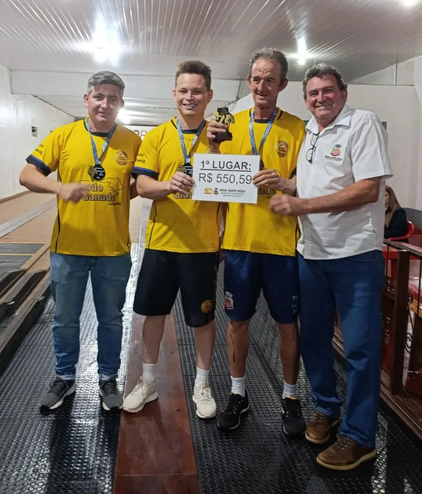 Canarinho A conquista o título do Bolão Masculino