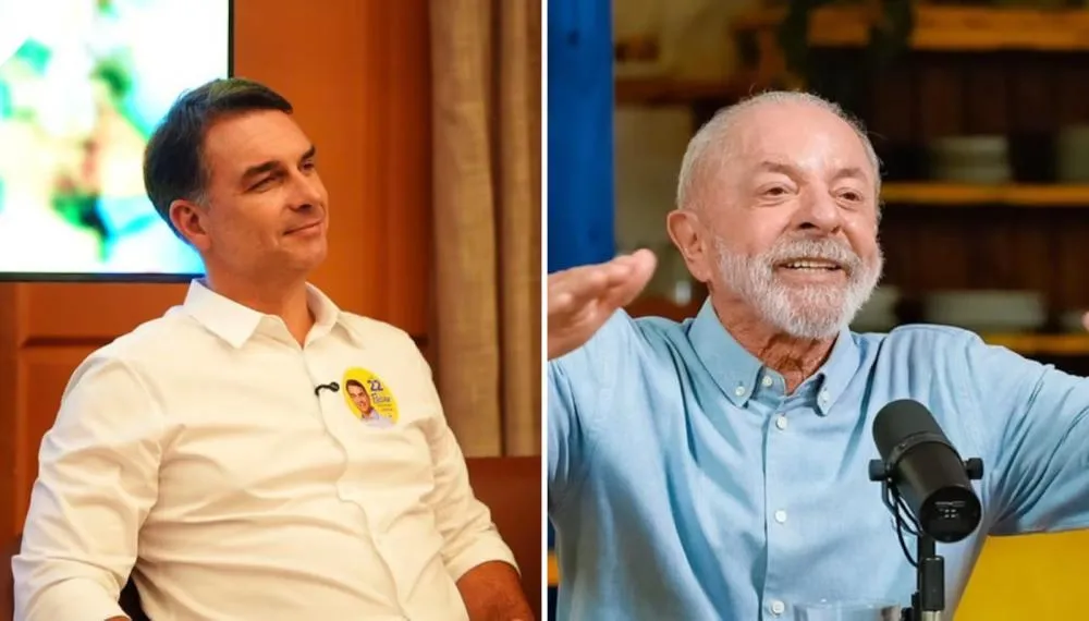 Veritá: Flávio Bolsonaro tem 51,3% dos votos válidos, e Lula, 48,7% no 2º turno