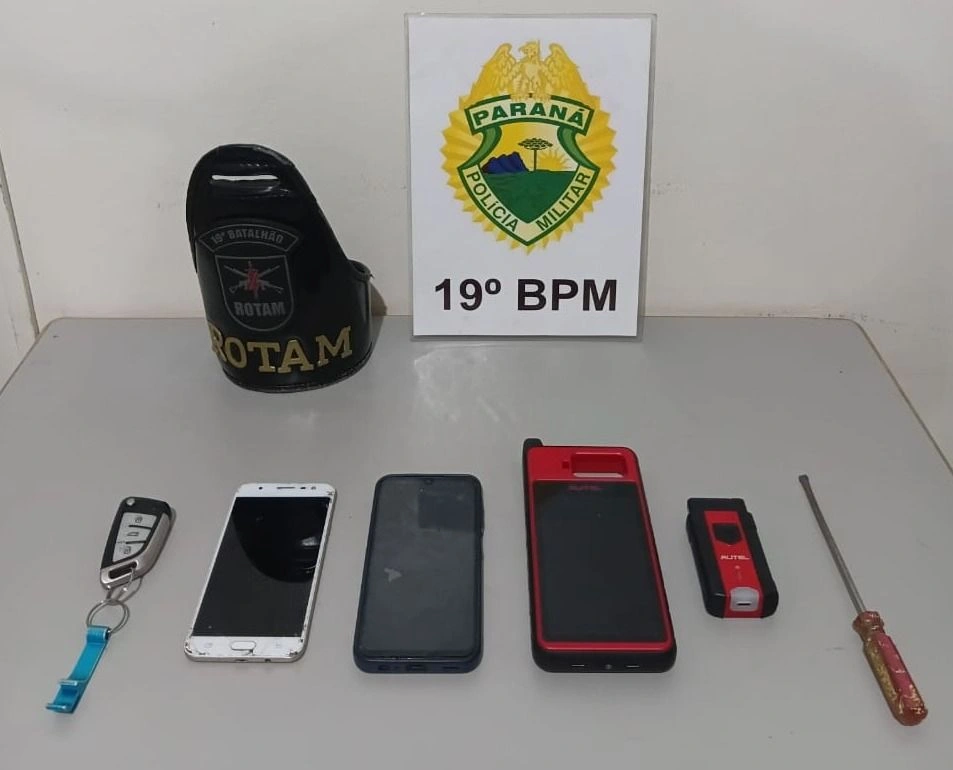 Trio suspeito de integrar grupo especializado em furto de caminhonetes é preso em Toledo