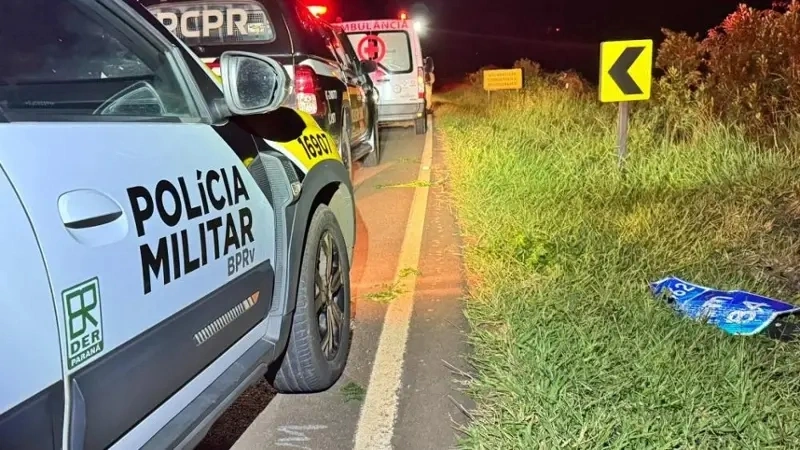 Capotamento deixa dois mortos na PR-462