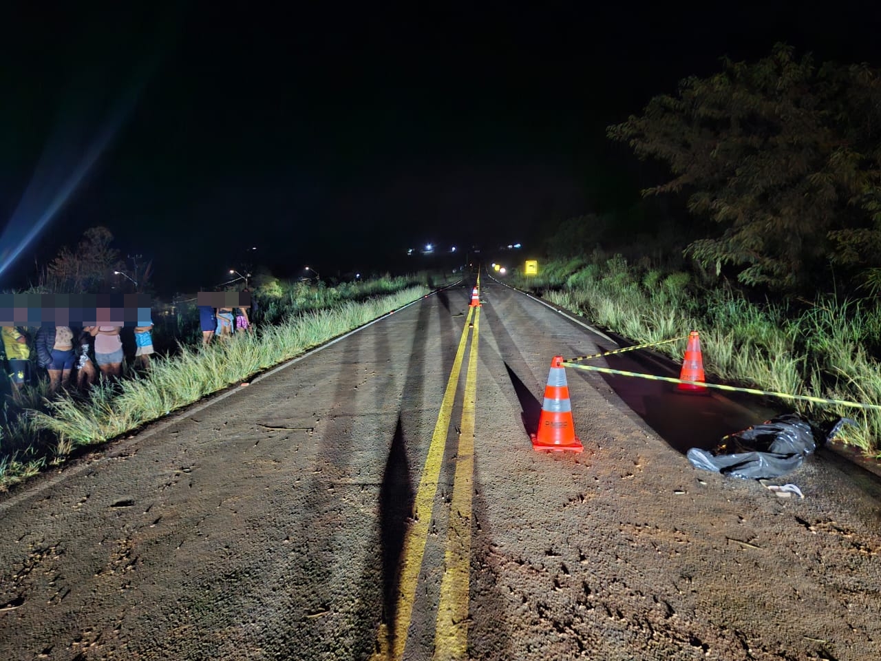 Pedestre morre ap&oacute;s poss&iacute;vel atropelamento na PR-473 em Nova Laranjeiras