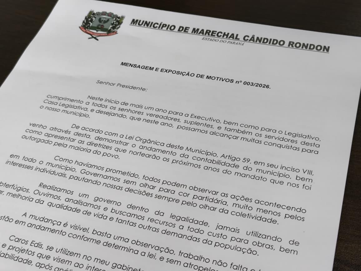 Prefeitura rondonense apresenta super&aacute;vit financeiro de recursos livres de R$ 68,4 milh&otilde;es em 2025