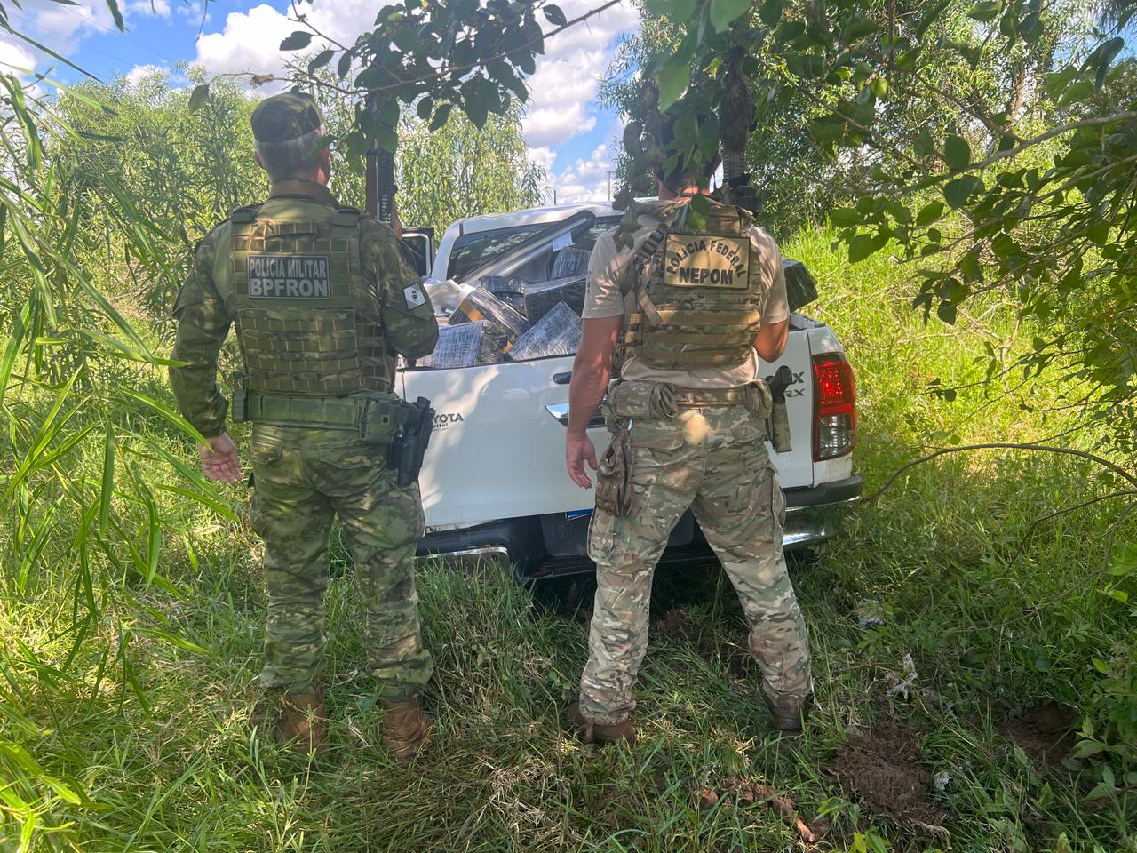 Policiais realizam pris&atilde;o de homem, recuperam ve&iacute;culo furtado e frustram a&ccedil;&atilde;o de tr&aacute;fico de drogas em Gua&iacute;ra