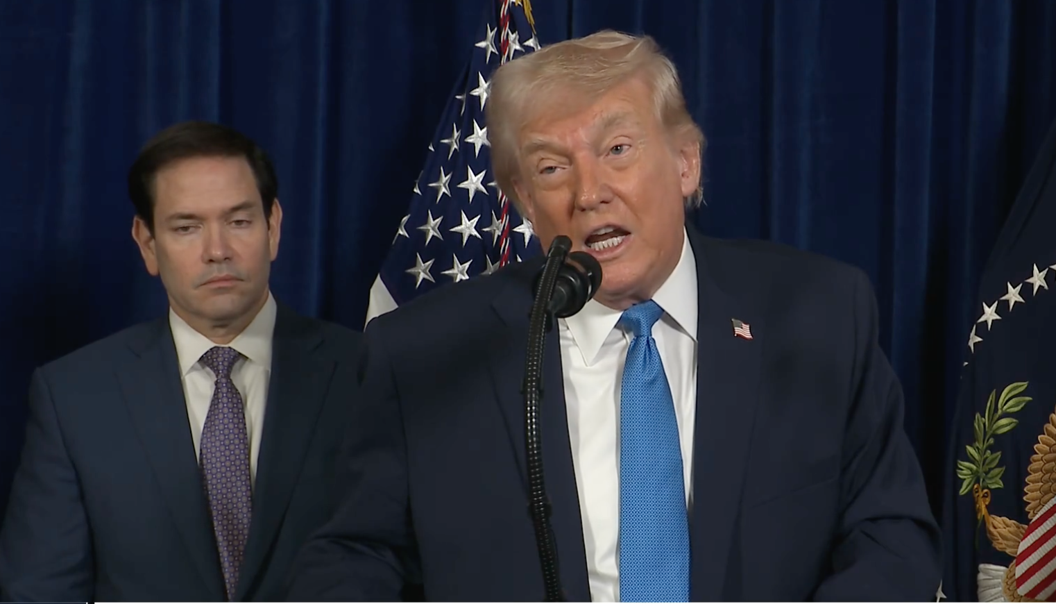 EUA v&atilde;o administrar Venezuela at&eacute; "transi&ccedil;&atilde;o segura", diz Trump