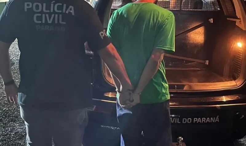 Homem &eacute; preso em flagrante por sextors&atilde;o em Cascavel