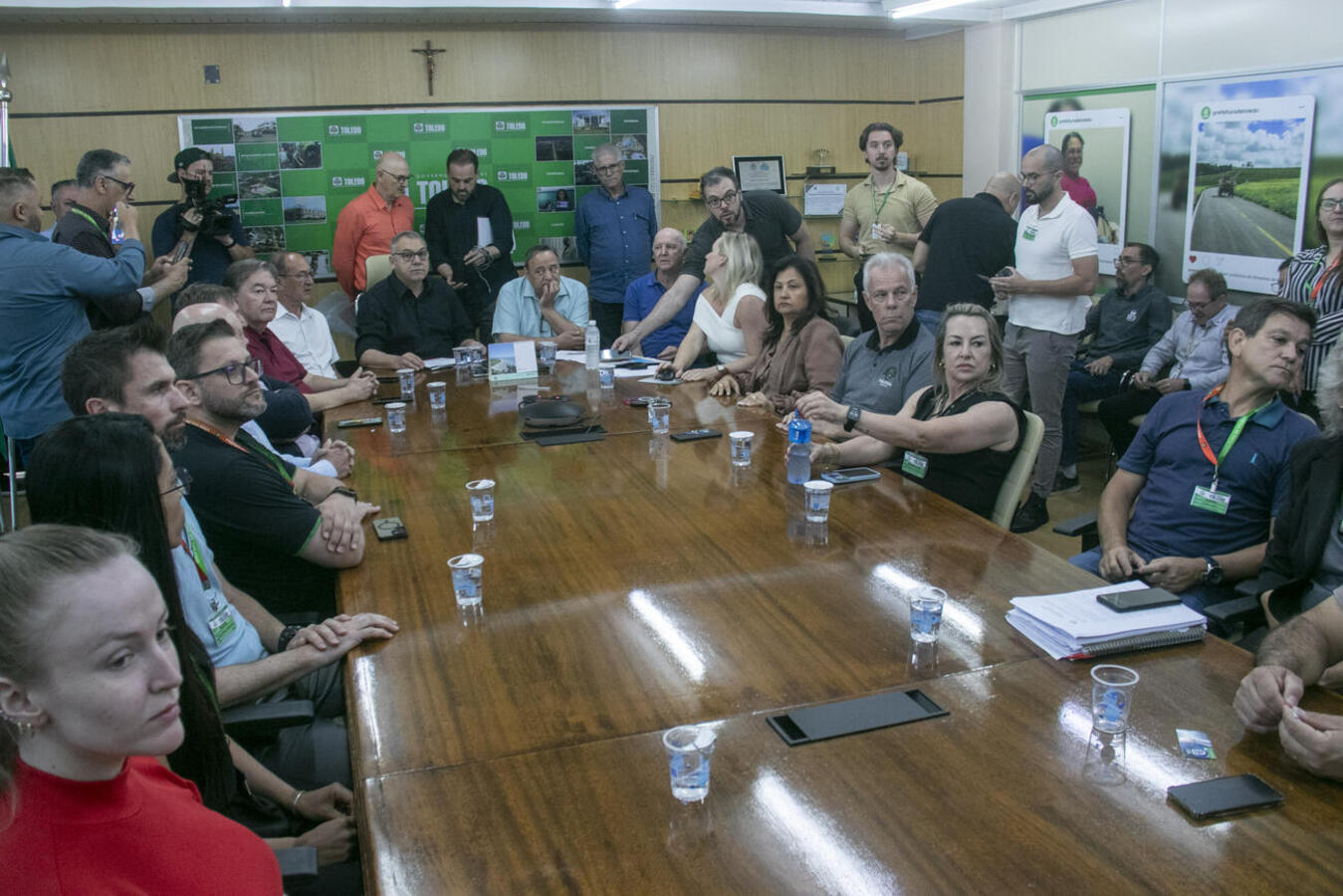 Toledo recebe visita do deputado estadual Hussein Bakri para presta&ccedil;&atilde;o de contas