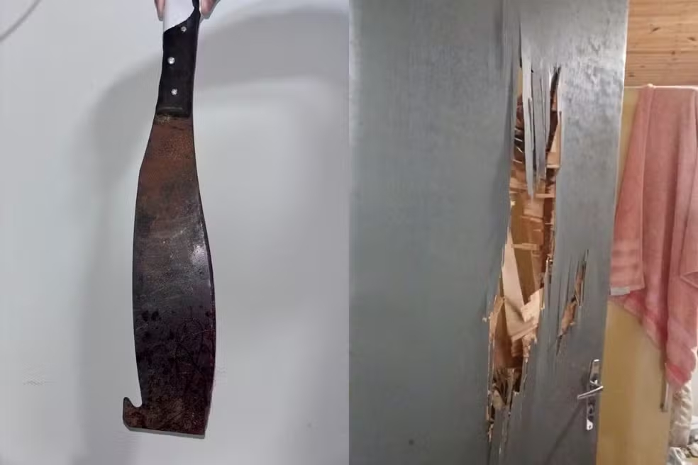 Homem agride com fac&atilde;o e decepa dedos da companheira ap&oacute;s se irritar com curtidas que ela recebeu em rede social, no PR