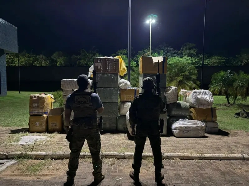 Pol&iacute;cia apreende carga de contrabando avaliada em mais de R$ 600 mil na regi&atilde;o de Mundo Novo