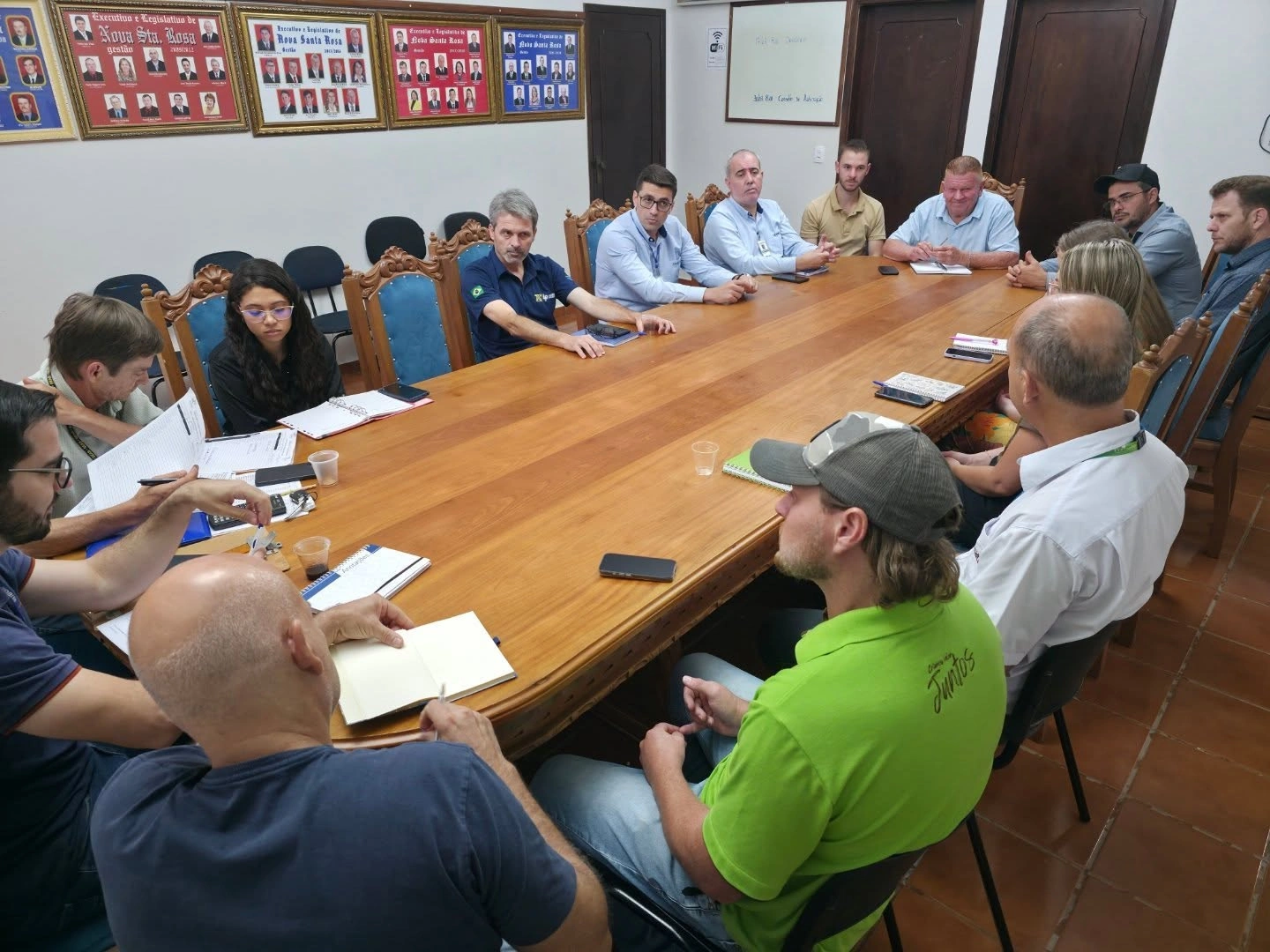 Reuni&atilde;o apresenta fechamento da safra ver&atilde;o e estimativa para a safra de inverno em Nova Santa Rosa