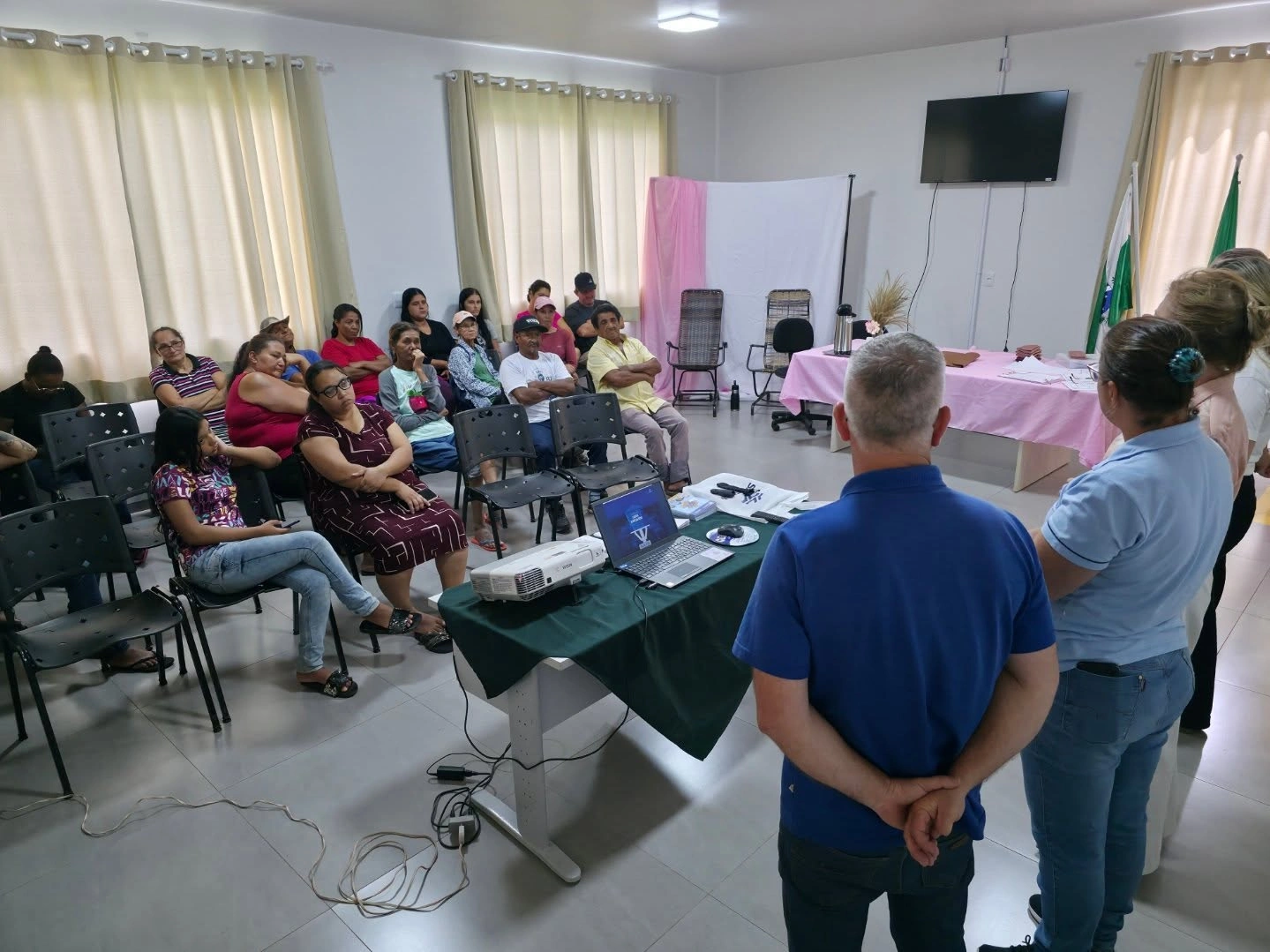 Fam&iacute;lias benefici&aacute;rias do Programa &ldquo;Caixa D&rsquo;&aacute;gua Boa&rdquo; recebem capacita&ccedil;&atilde;o em Nova Santa Rosa