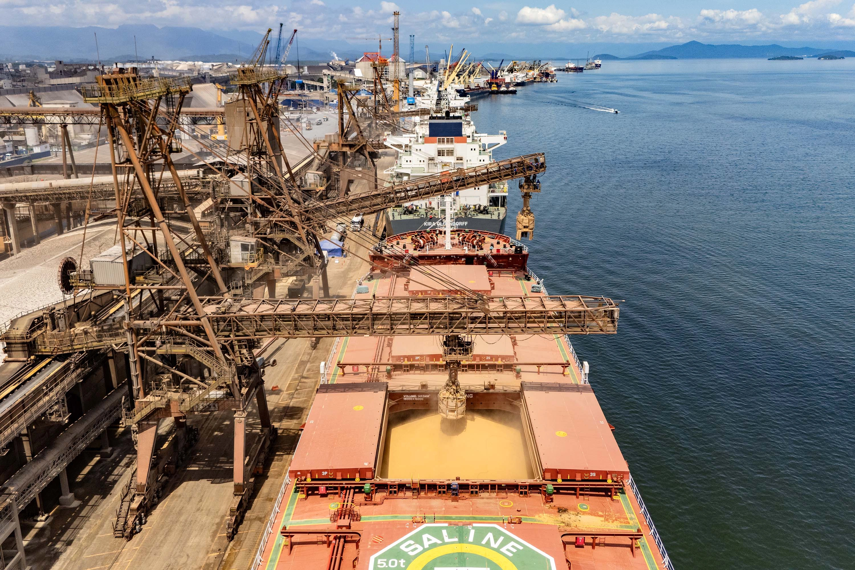 Soja e carnes lideram exporta&ccedil;&otilde;es pelos portos paranaenses no 1&ordm; bimestre