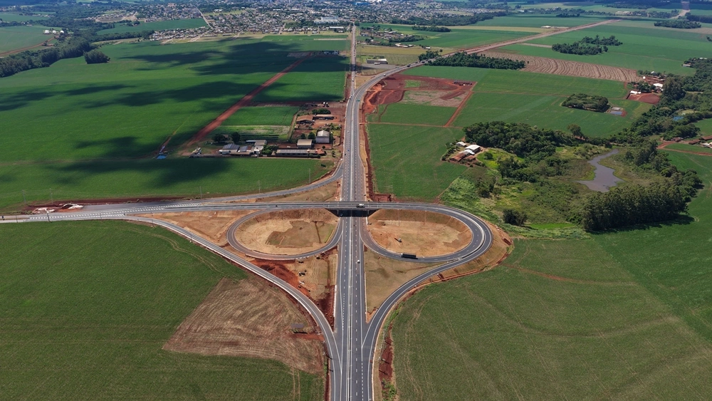 Solenidade marca inaugura&ccedil;&atilde;o do contorno vi&aacute;rio de Palotina