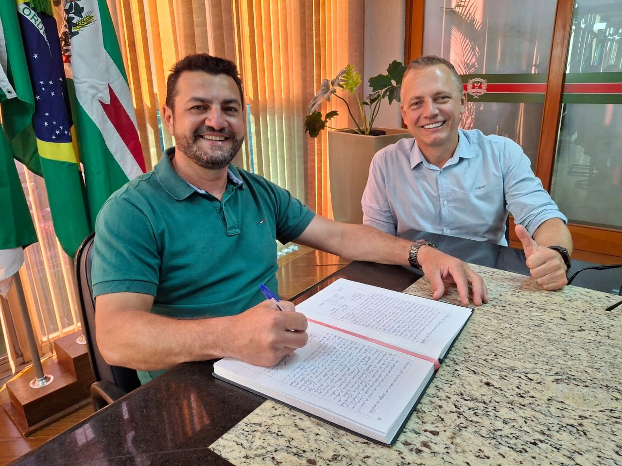 Prefeito Backes reassume o cargo ap&oacute;s per&iacute;odo de f&eacute;rias