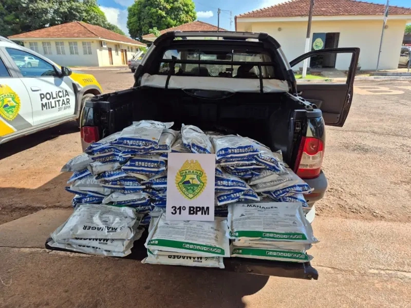 Helic&oacute;ptero da PM auxilia na pris&atilde;o de suspeito de contrabando em Iracema do Oeste