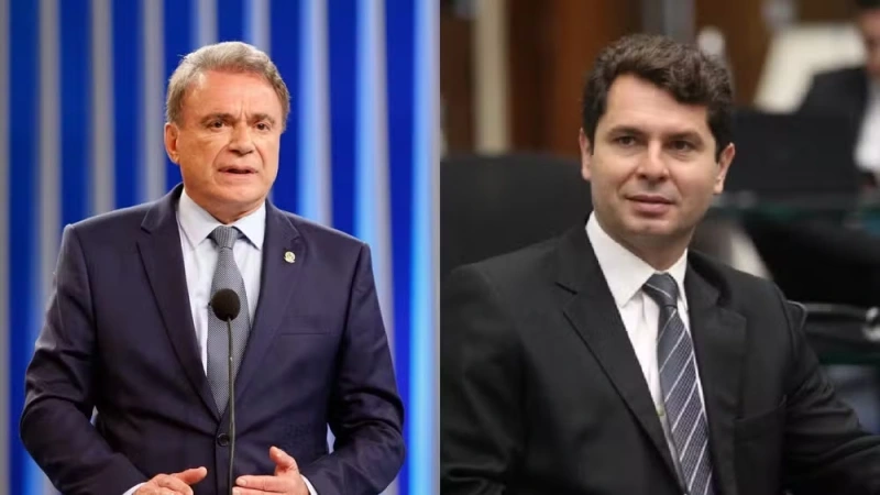 &Aacute;lvaro Dias e Alexandre Curi aparecem &agrave; frente na disputa pelo Senado