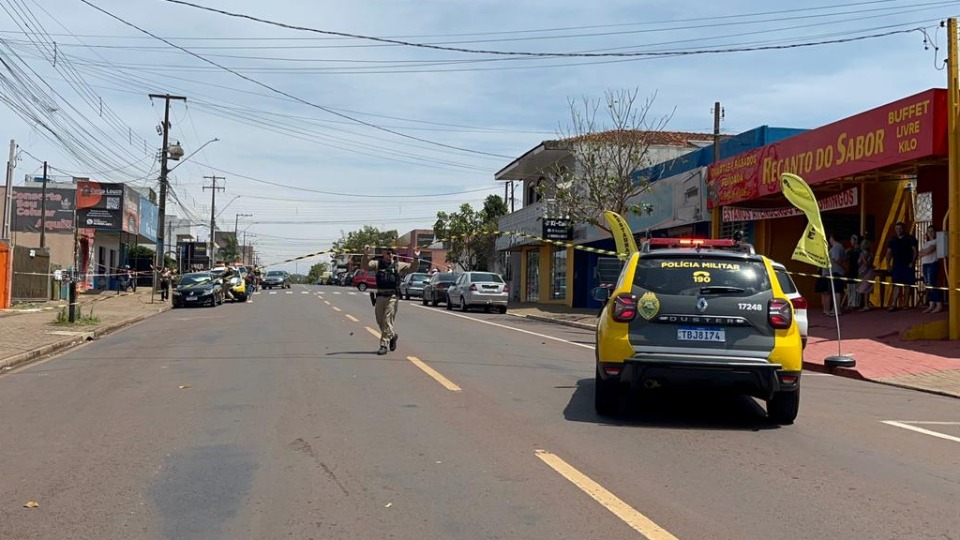 Homem é morto a tiros no bairro Santa Cruz, em Cascavel