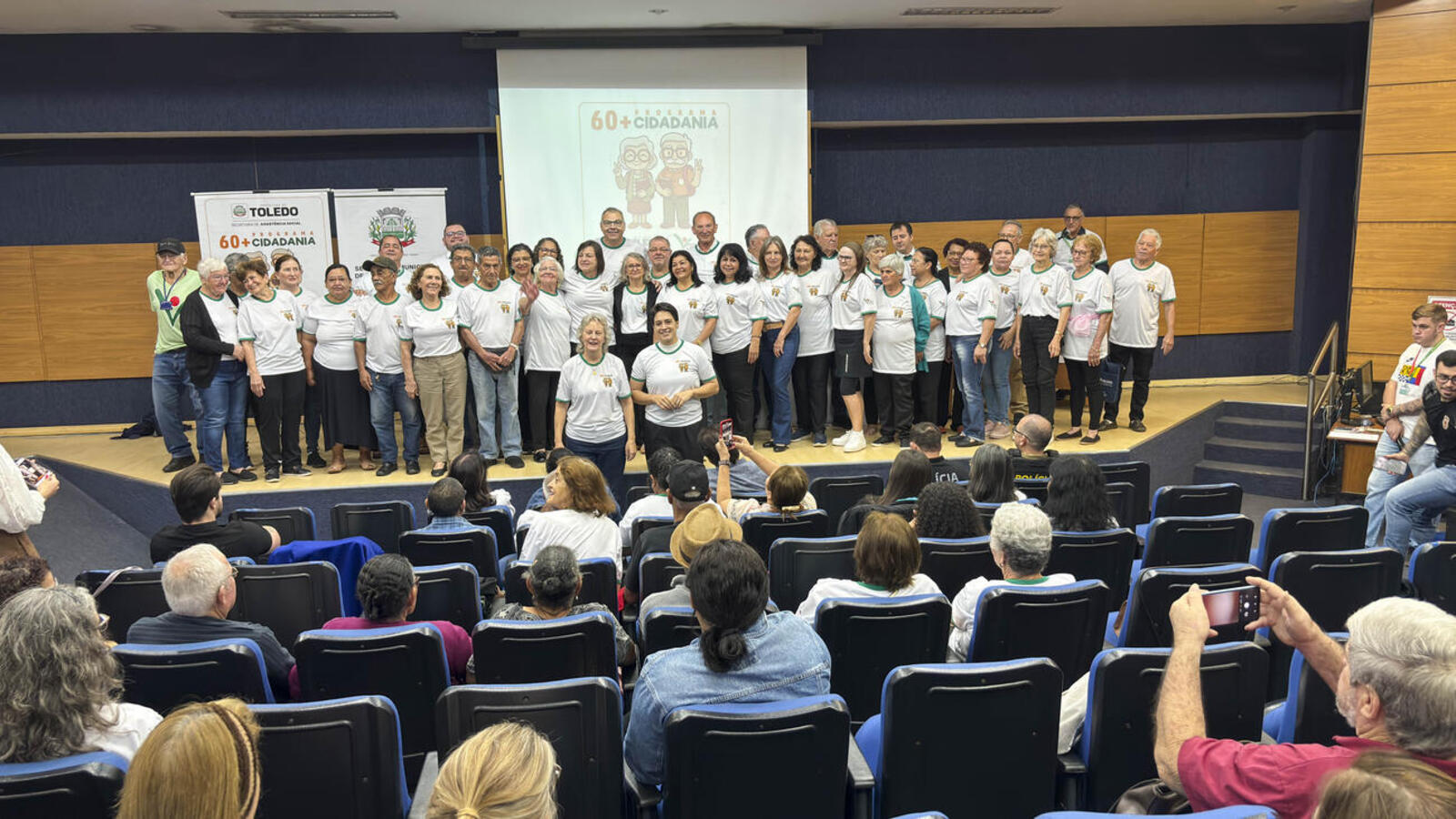 Prefeitura de Toledo realiza lançamento do programa “60+ Cidadania”