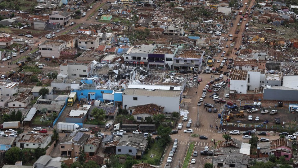 Sexta morte é confirmada em Rio Bonito do Iguaçu após tornado