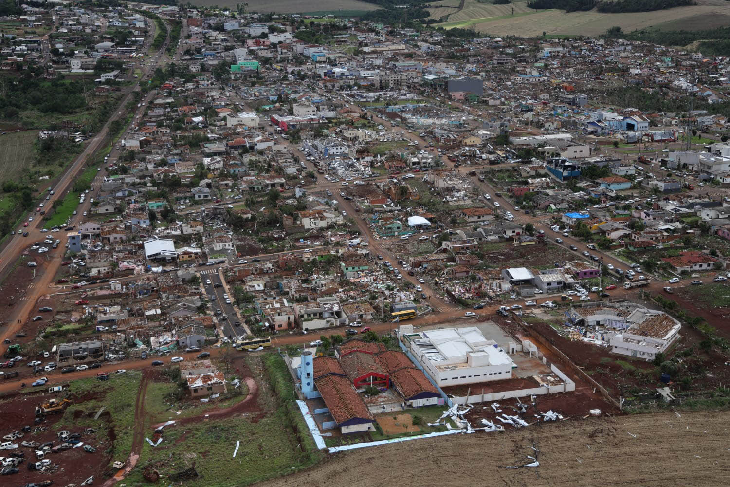 Prefeitura de Nova Santa Rosa manifesta solidariedade aos municípios atingidos por tornado