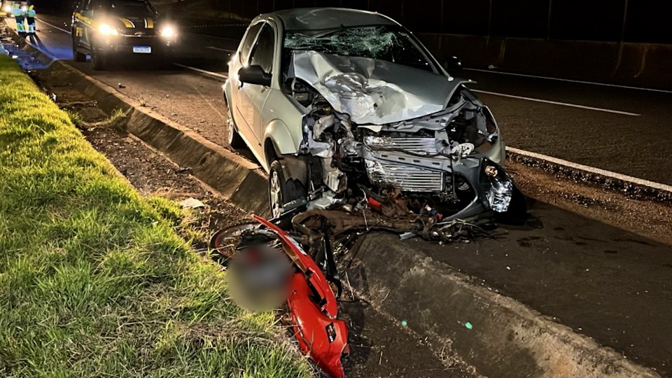 Homem morre em colisão frontal na BR-369, em Corbélia