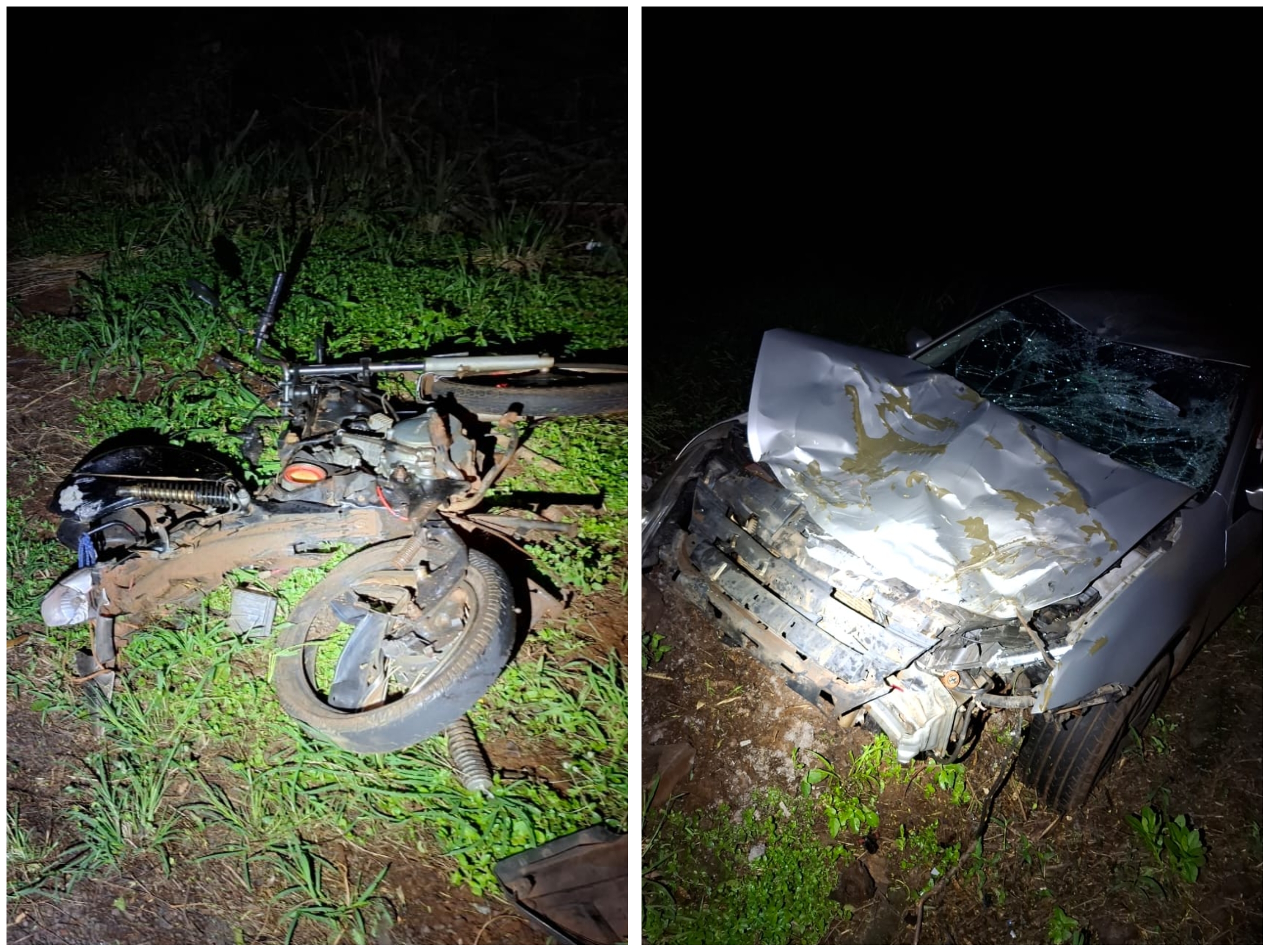 Jovem morre em grave acidente na PRC-467 em Marechal Cândido Rondon