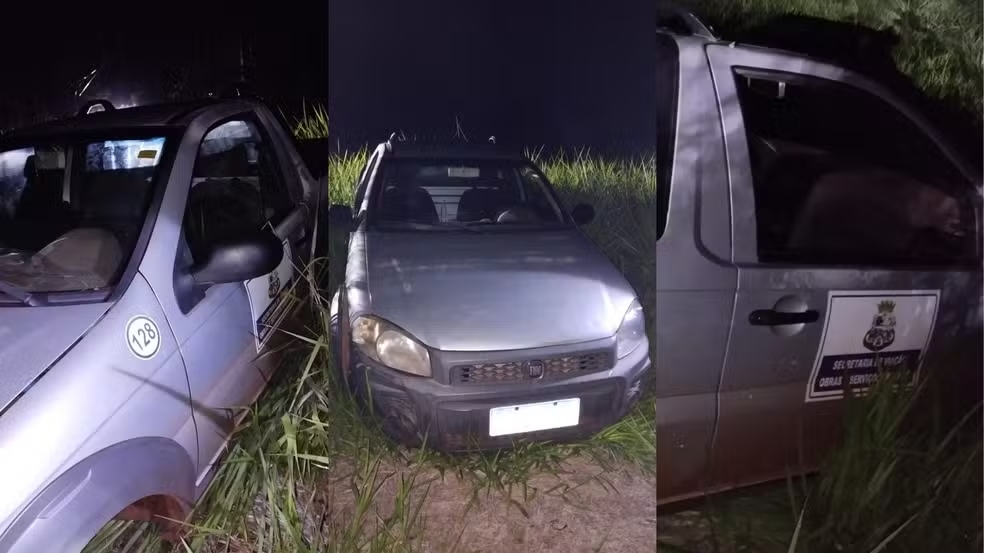 Adolescentes de 13 anos furtam veículos da prefeitura e são apreendidos após perseguição, em Mercedes