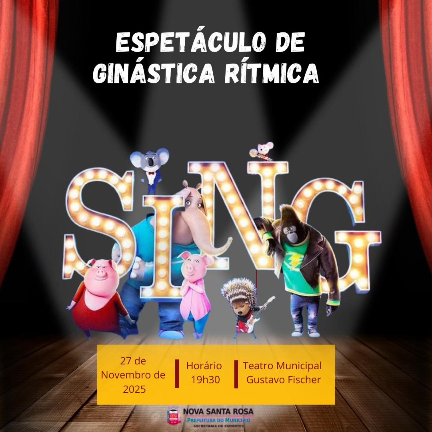 Espetáculo de Ginástica Rítmica abre programação do Natal da Família 2025 nesta quinta-feira (27)