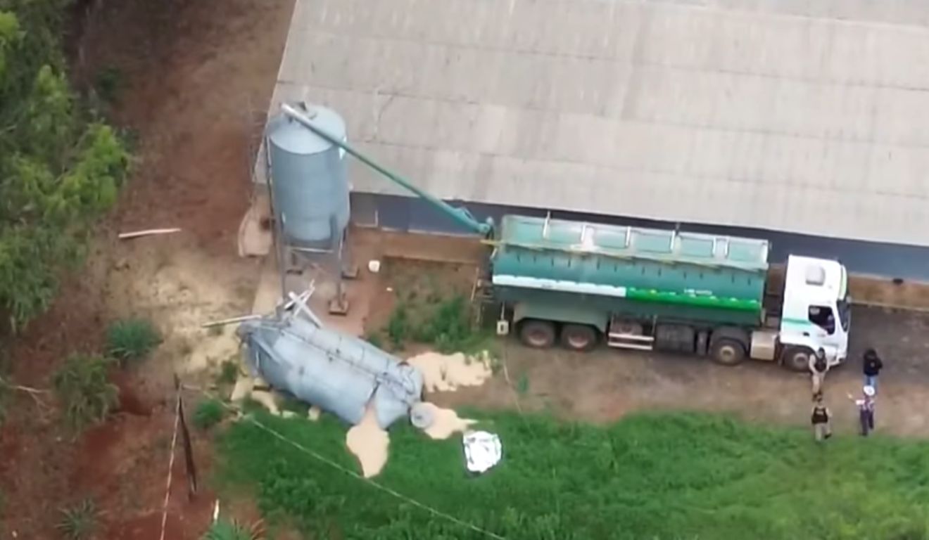 Produtor rural morre após silo desabar e vítima cair de 10 metros no PR