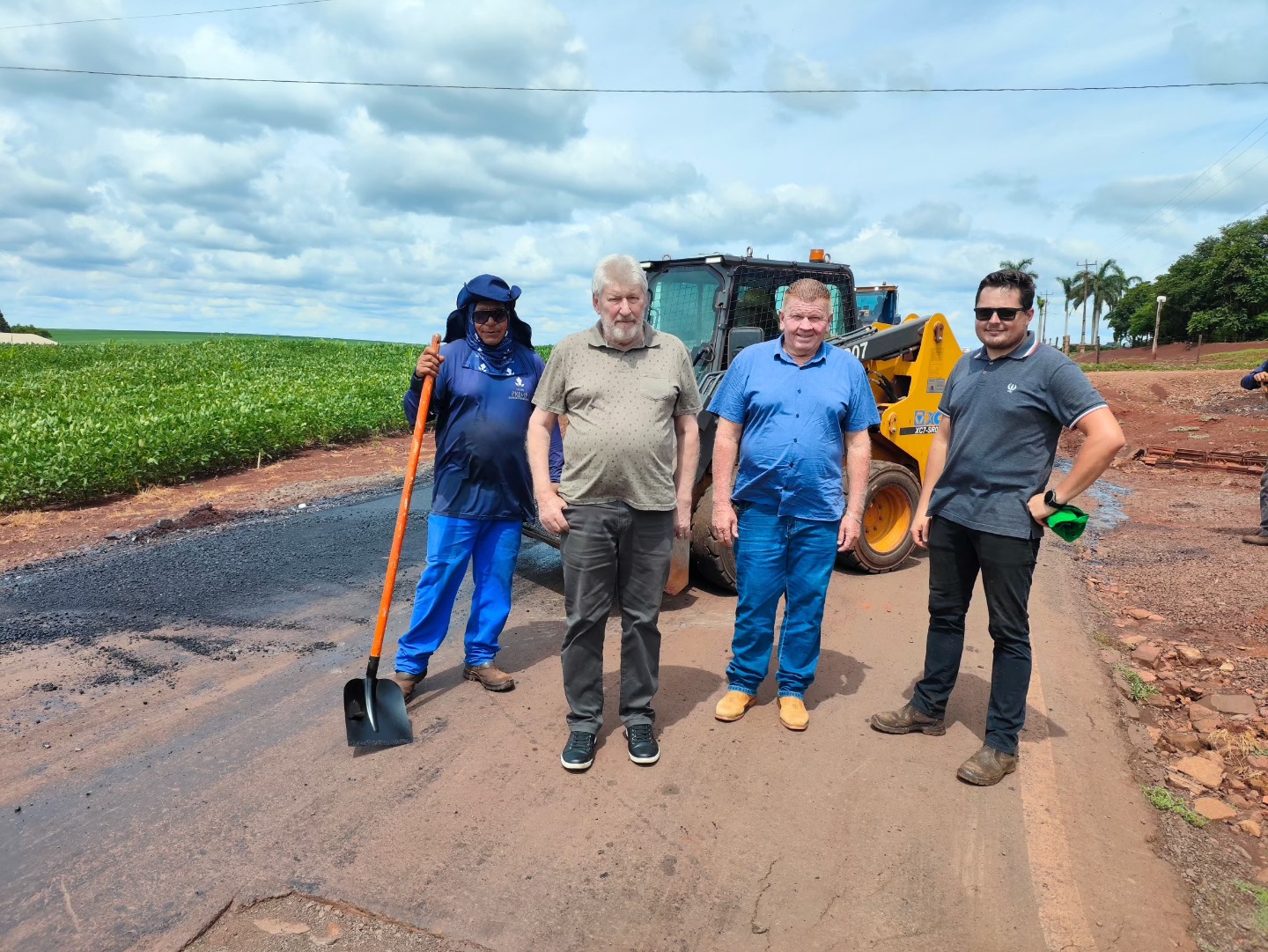 Obras na rodovia entre Alto Santa Fé e Santa Rita do Oeste são retomadas