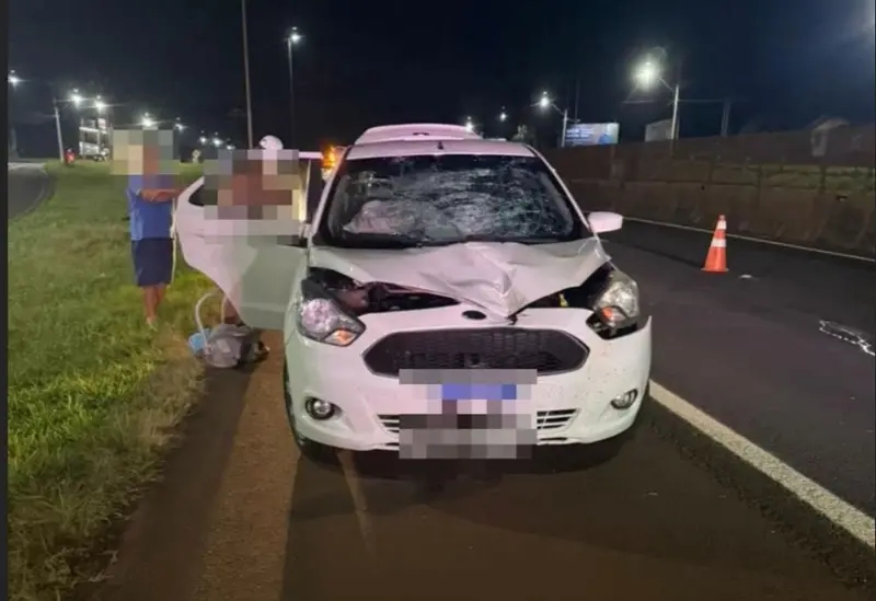 Pedestre morre após ser atropelado duas vezes na BR-277, em Medianeira