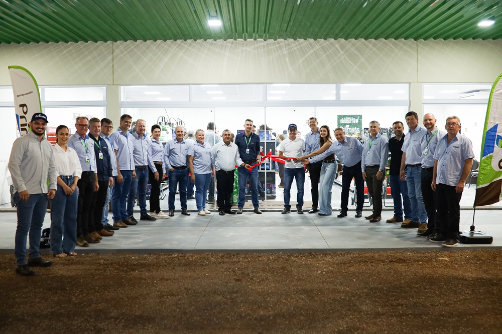 Primato avança no MS e inaugura unidade cerealista em Laguna Carapã