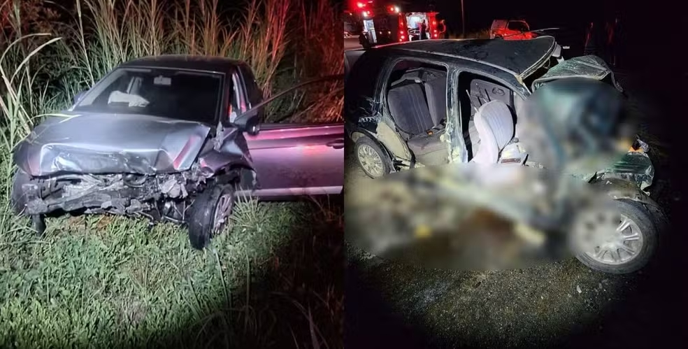 Três pessoas morrem e duas ficam feridas após carro invadir contramão em rodovia de SC