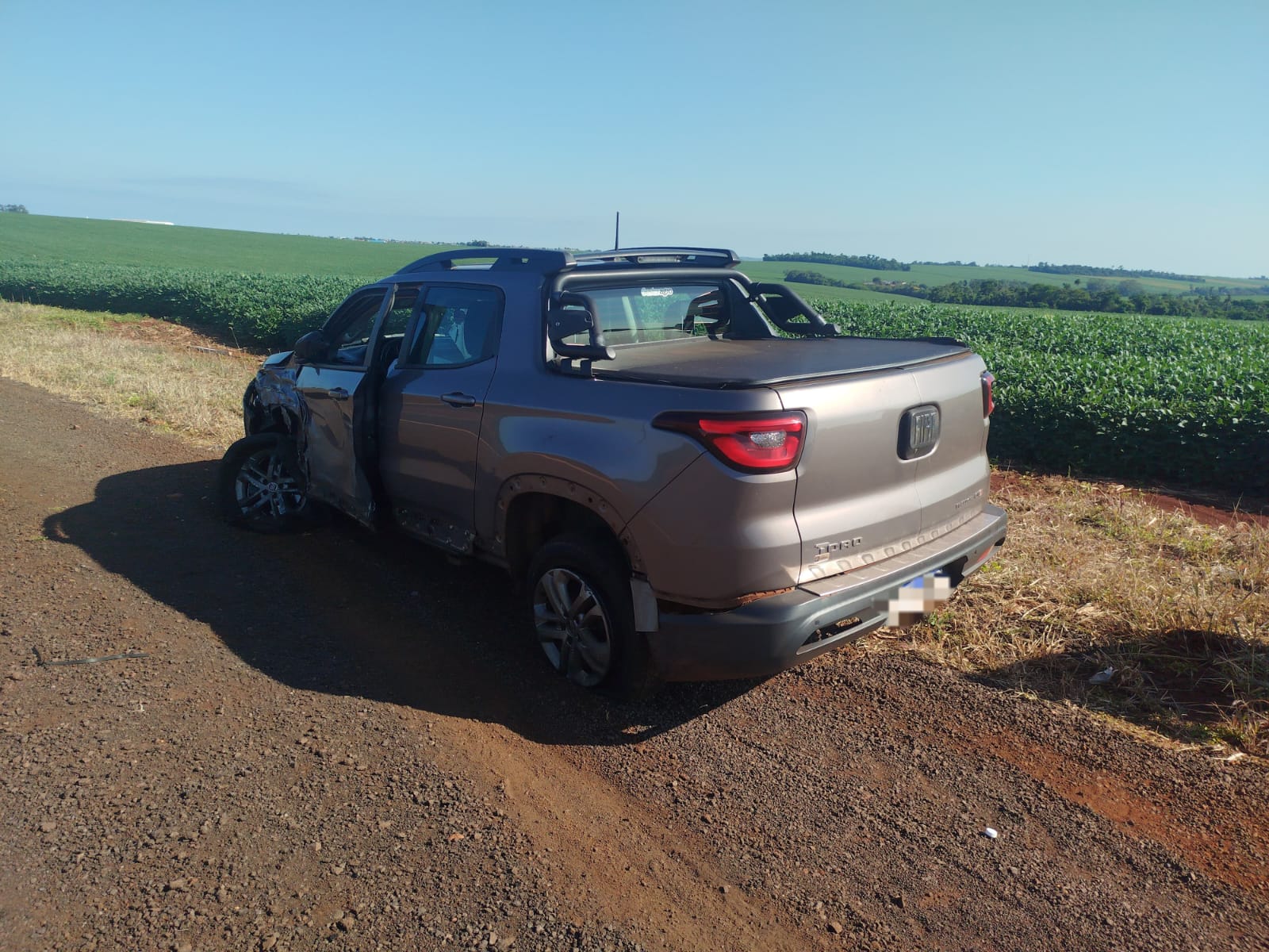 Condutor é preso por embriaguez ao volante após acidente na PR-182, em Maripá