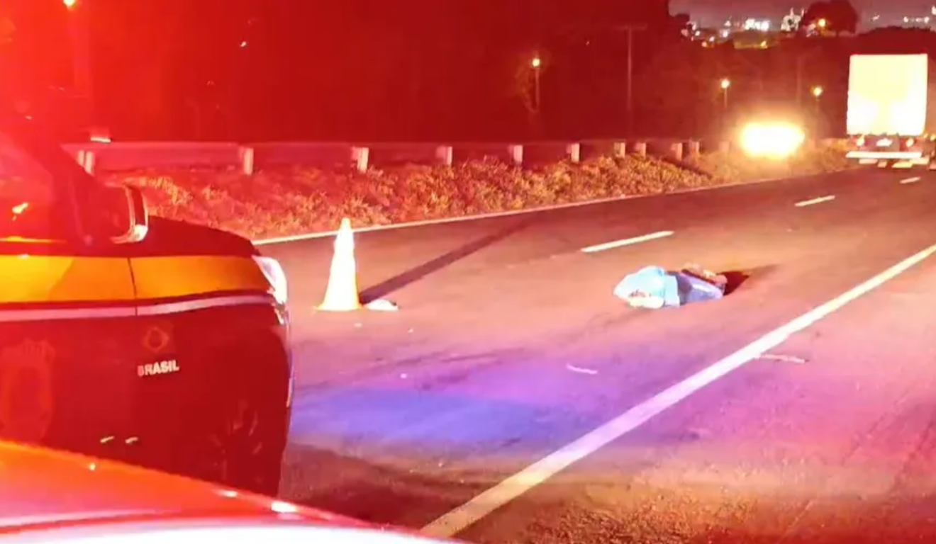 Homem morre após ser atropelado por múltiplos veículos na BR-376