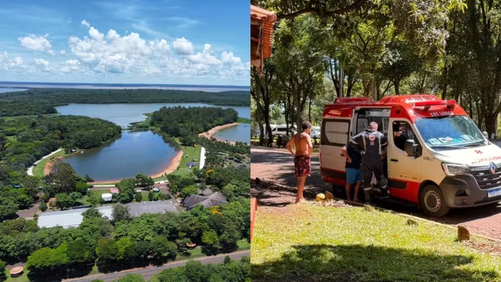 Criança perde ponta de dedo do pé após ser mordida por piranha em praia de Santa Helena
