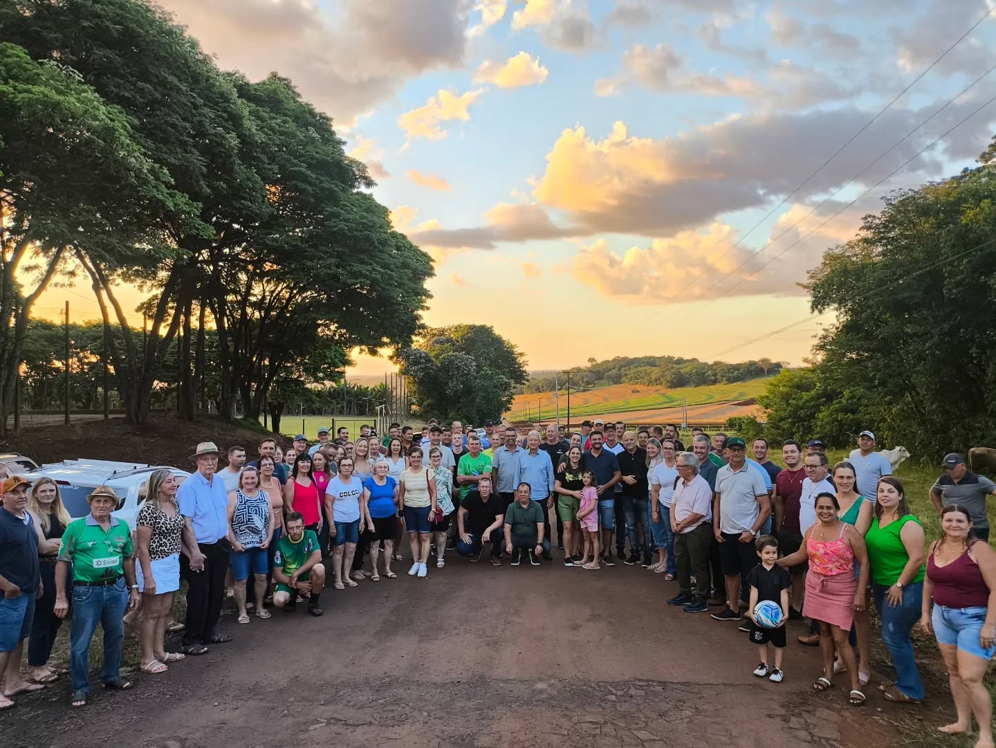 Prefeitura rondonense entrega oficialmente recape asfáltico na Linha Palmital