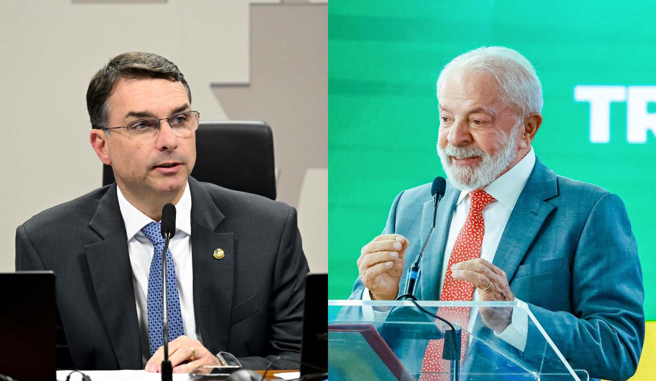 Pesquisa AtlasIntel: distância de Flávio Bolsonaro para Lula no 2º turno diminui