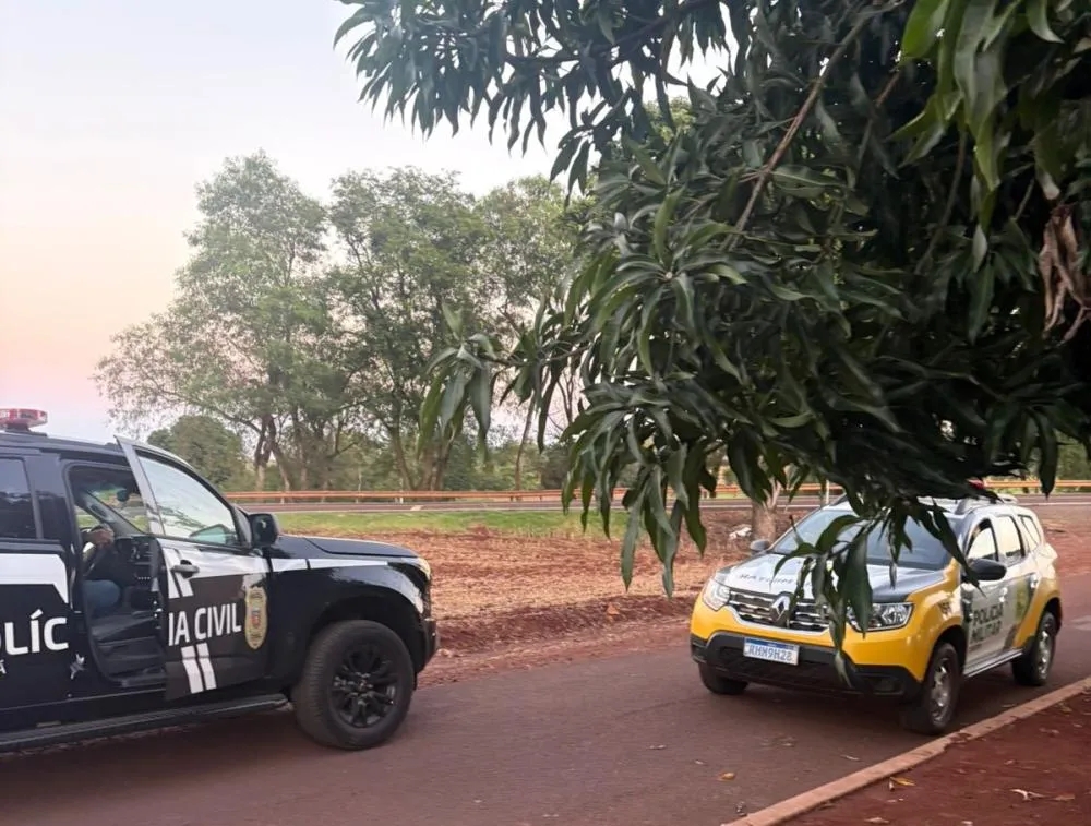 PCPR e PM de Nova Santa Rosa prendem alvo ligado a facção na fronteira