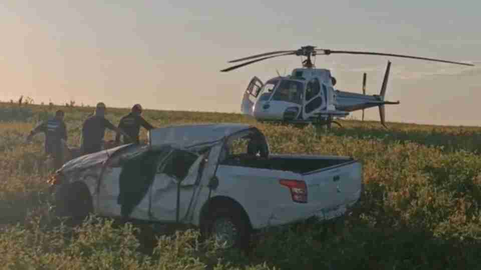 Saída de pista na PR-239 deixa um morto e três feridos em Assis Chateaubriand