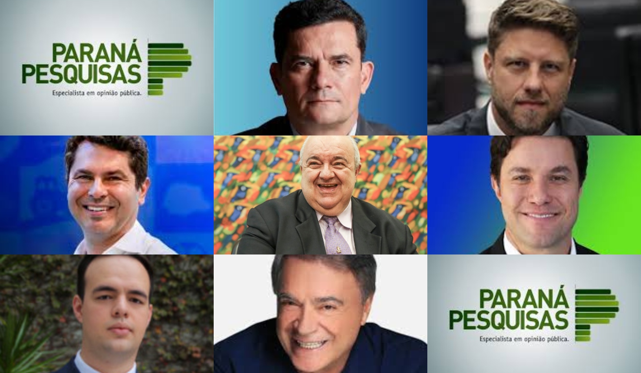 Paraná Pesquisas aponta Sérgio Moro na liderança para o Governo do Paraná