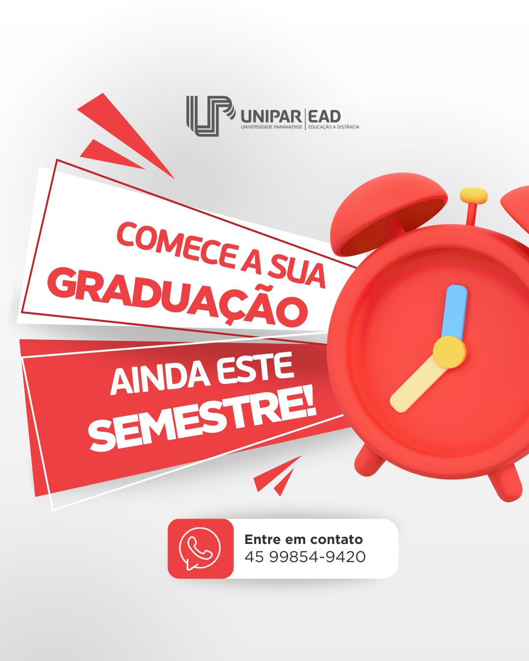 Unipar EAD abre novas matrículas no polo de Nova Santa Rosa
