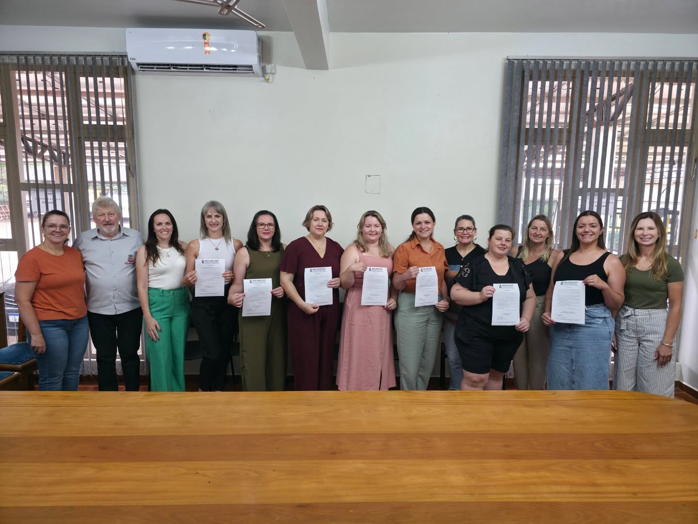 Diretoras da Rede Municipal de Ensino de Nova Santa Rosa tomam posse para o biênio 2026–2027