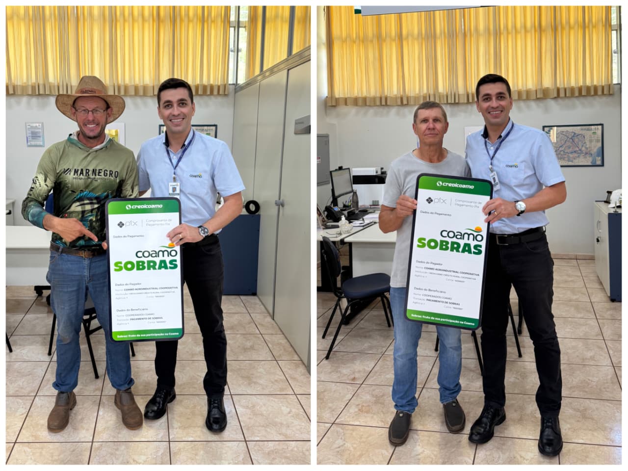 Coamo distribui mais de R$ 716 milhões em sobras e Nova Santa Rosa soma R$ 8,5 milhões aos cooperados