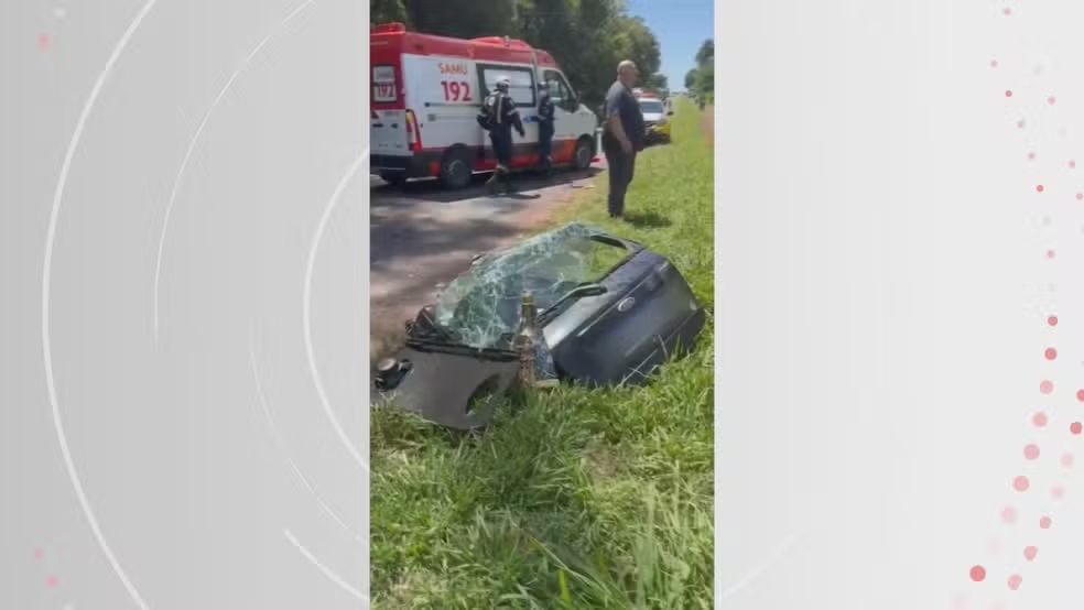 Noiva sofre acidente em rodovia do Paraná um dia antes do casamento enquanto buscava itens da decoração