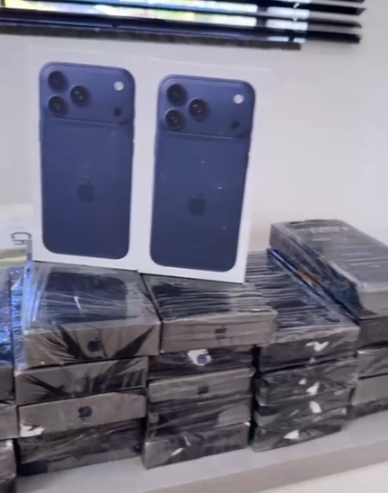 BPRv apreende 264 iPhones avaliados em R$ 1,2 milhão durante operação em Corbélia