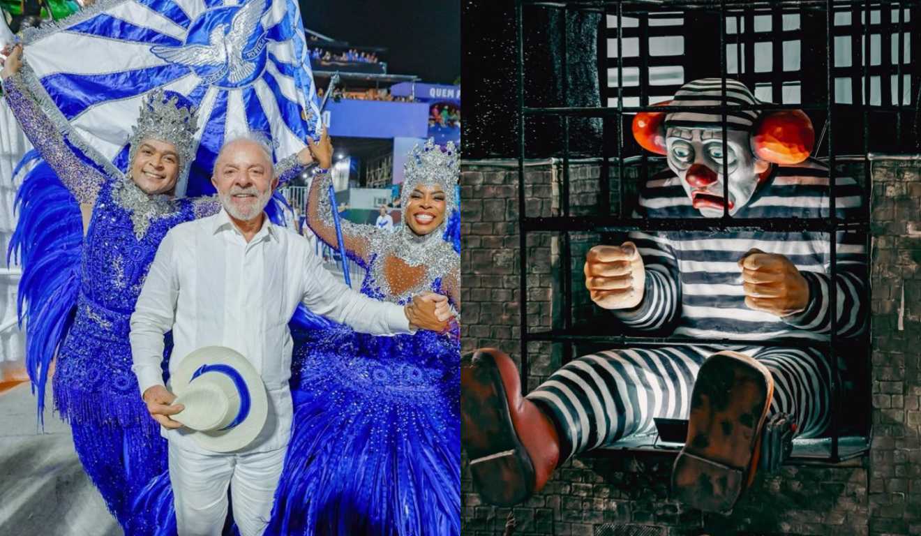 Bolsonaro como palhaço, críticas a evangélicos e Lula como herói; saiba como foi desfile da Acadêmicos do Niterói