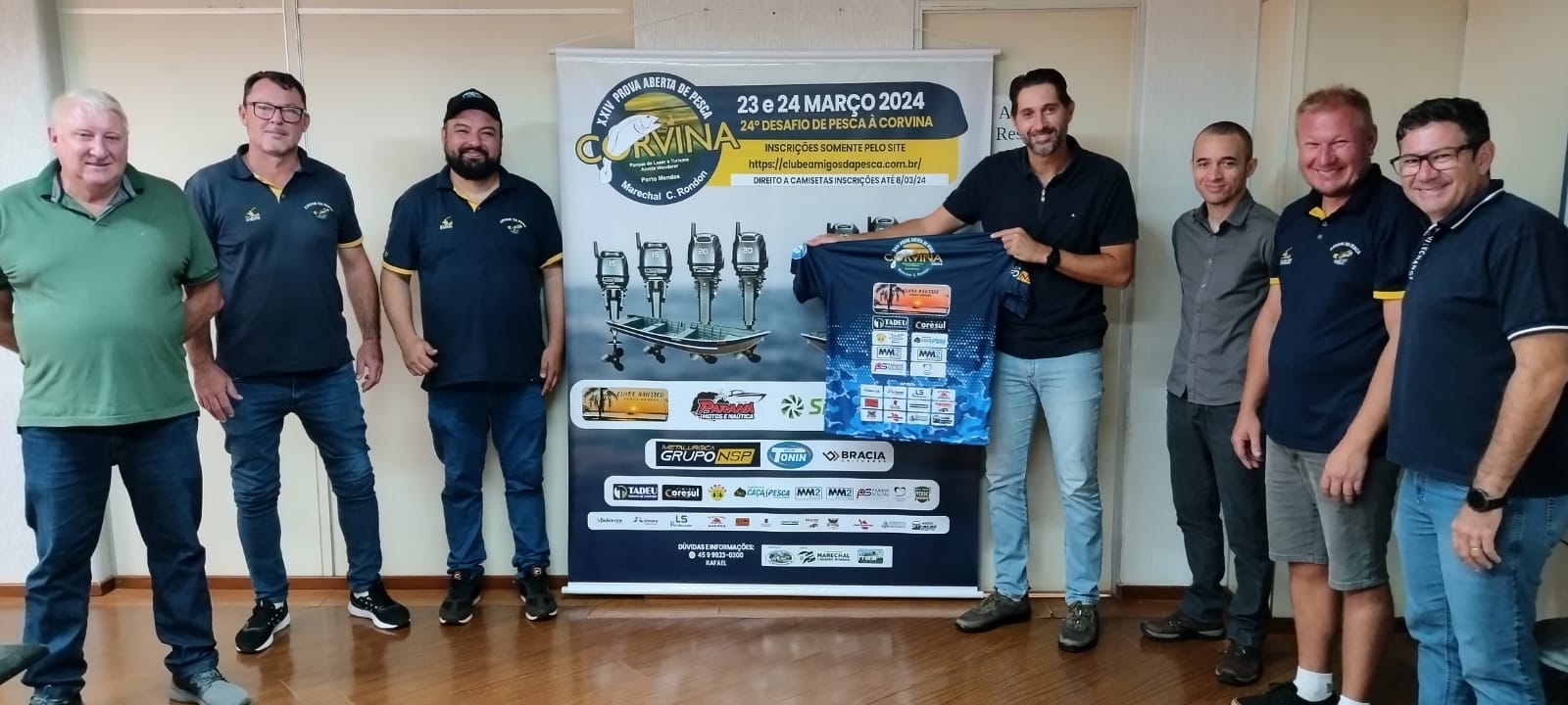 Clube organiza prova aberta de pesca da corvina em Porto Mendes